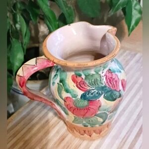 Italian Majolica Pitcher